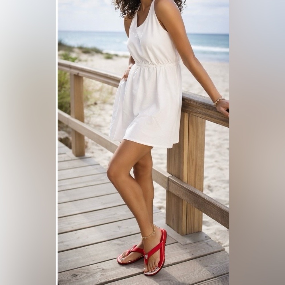 NWT Lauren Ralph Lauren Red Sandals for Women Sz 8